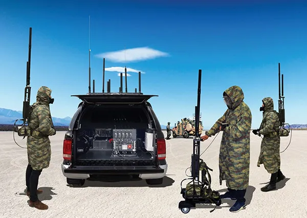 Hidden signal jammers like radar